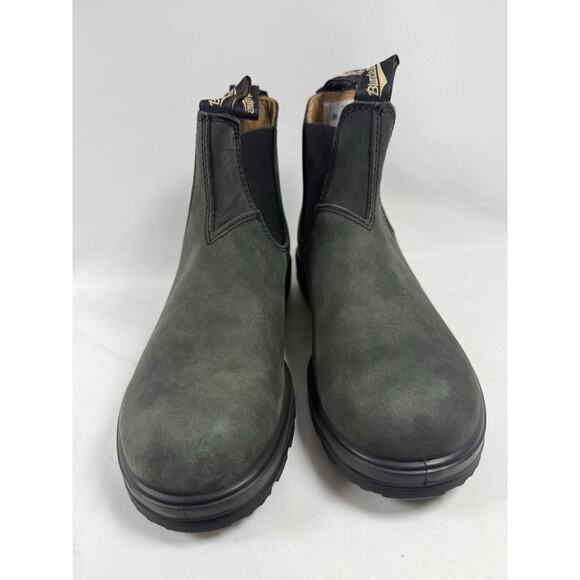 Blundstone 587 Rustic Black Chelsea Boots New Box Women 9.5 Men 7.5 main image 13